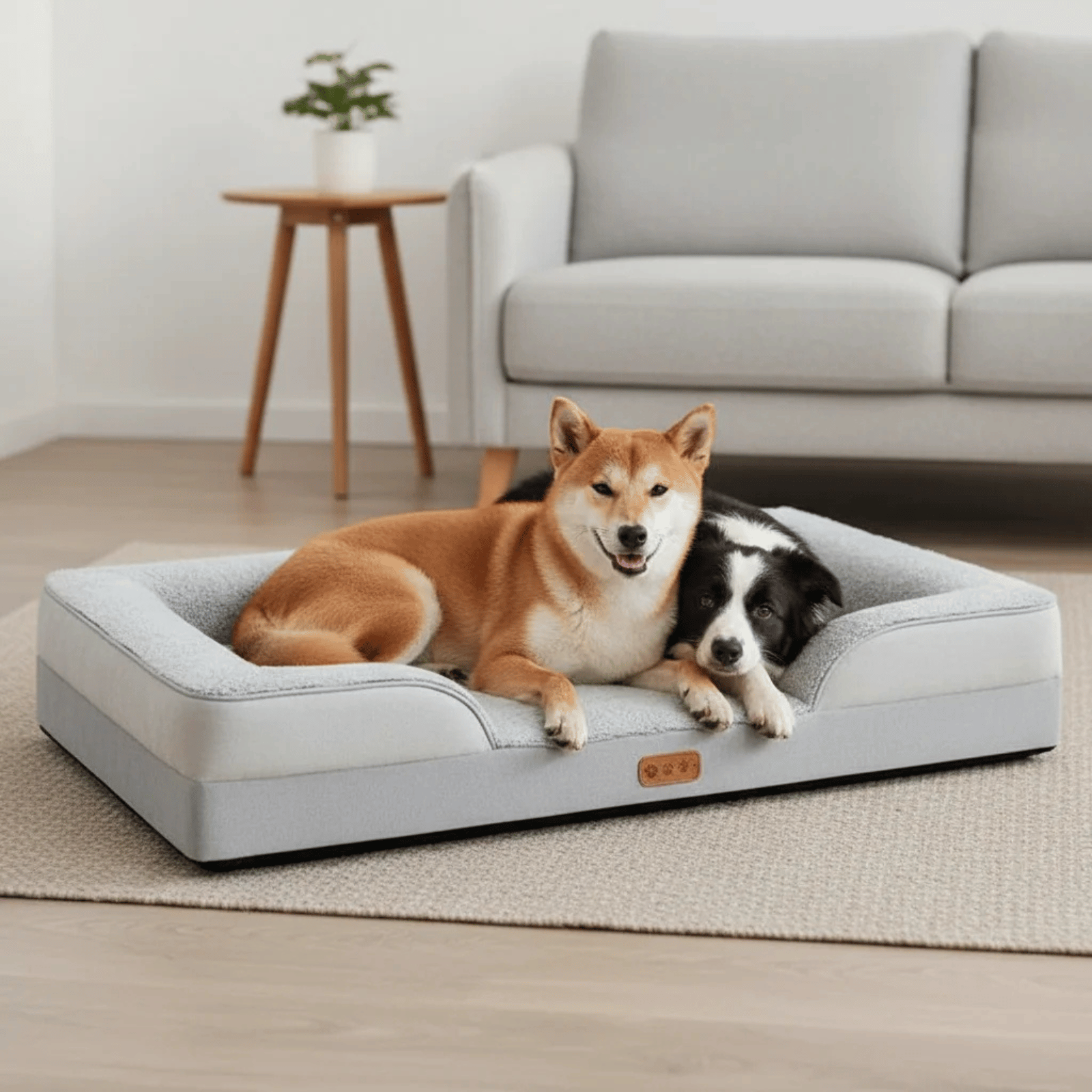 Large Orthopedic Dog Bed with Breathable Memory Foam for Comfort and Support – Ideal for Medium and Large Dogs 7