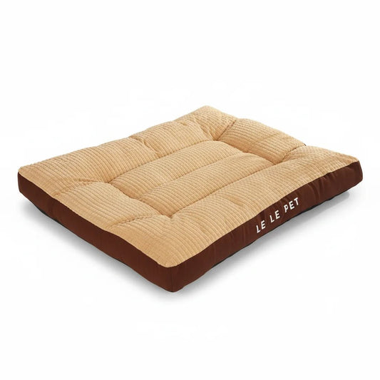 Large Soft Fleece Dog Bed with Removable Cover – Cozy Supportive Pet Lounger for Ultimate Comfort 0