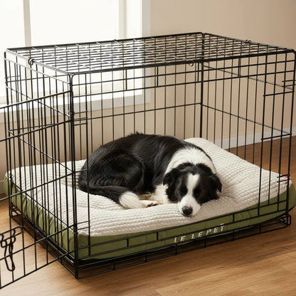 Large Soft Fleece Dog Bed with Removable Cover – Cozy Supportive Pet Lounger for Ultimate Comfort 7