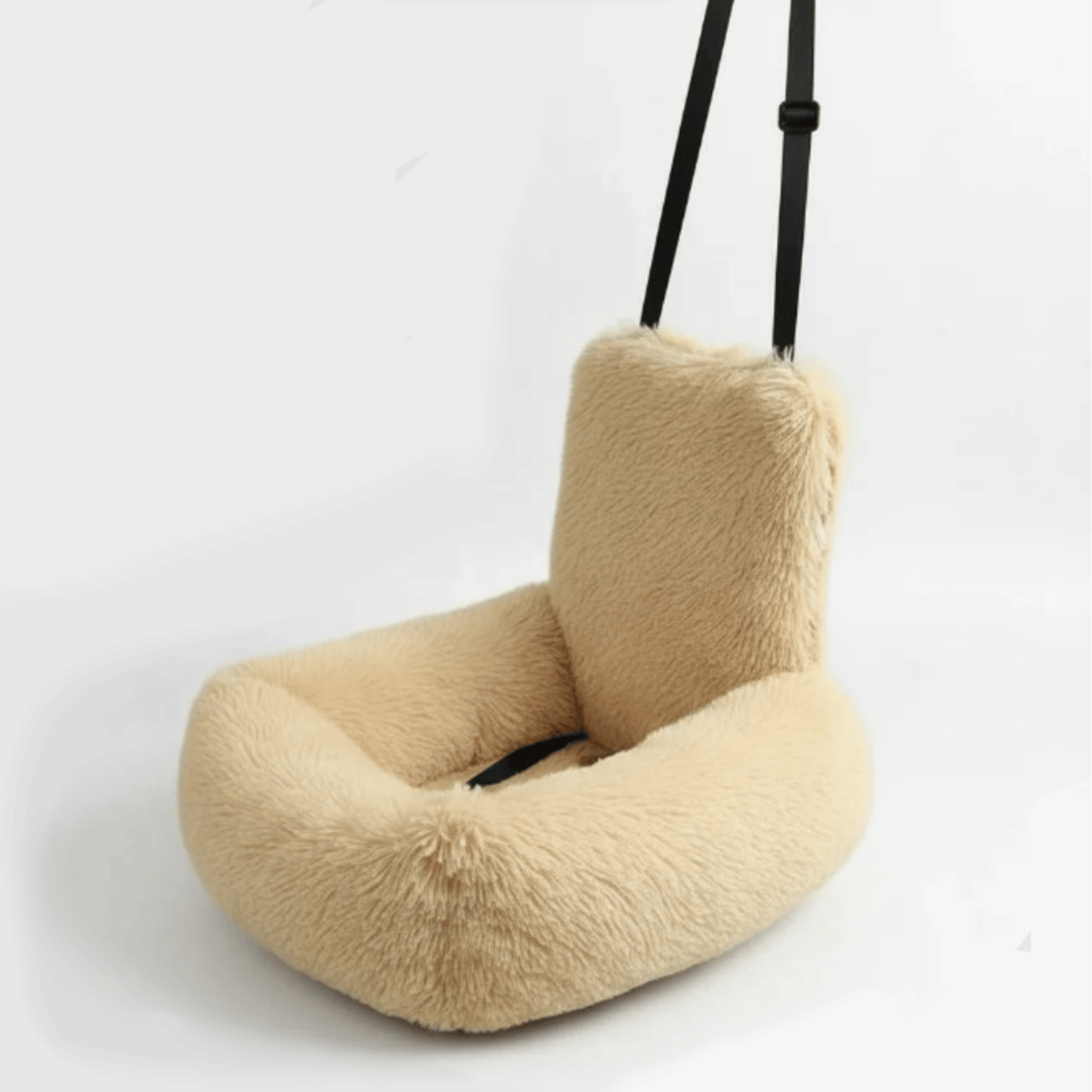 Large Washable Dog Car Bed with Elevated Design – Comfortable and Safe Dog Seat 0