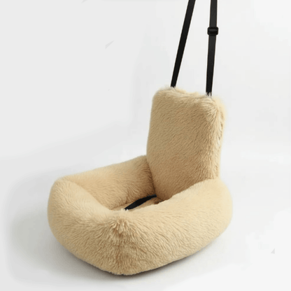 Large Washable Dog Car Bed with Elevated Design – Comfortable and Safe Dog Seat 0