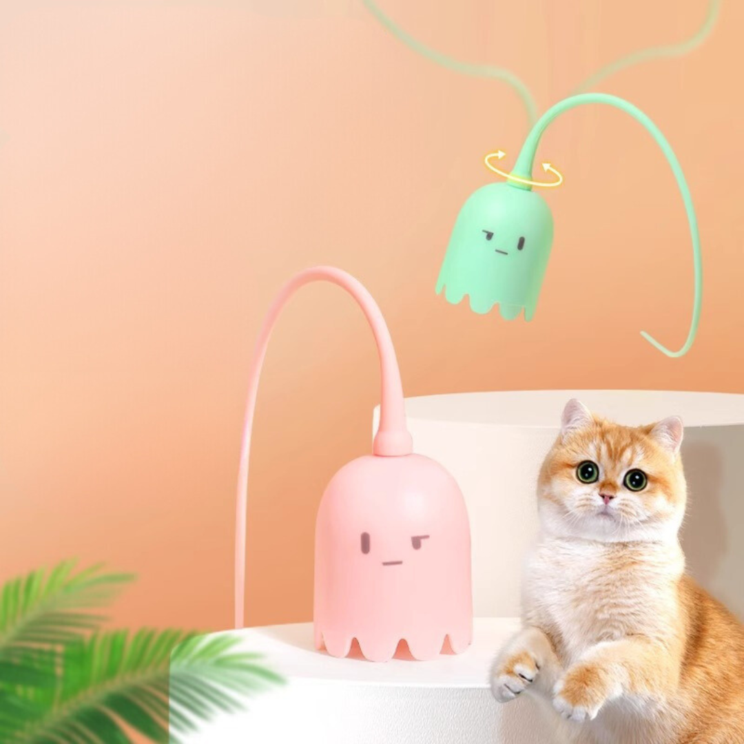 Lifelike Rat Tail Cat Toy – Engaging Play with Unpredictable Movement for Active Cats, Durable and Stimulating 2