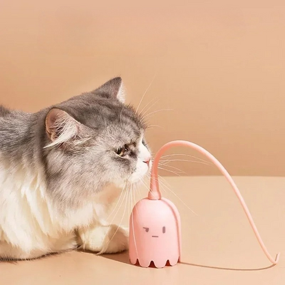 Lifelike Rat Tail Cat Toy – Engaging Play with Unpredictable Movement for Active Cats, Durable and Stimulating 4