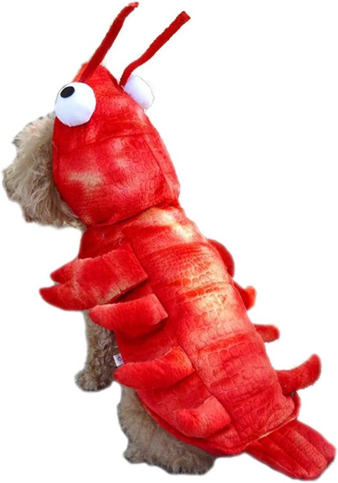 Lobster Dog Costume for Halloween and Themed Parties - Comfortable Fit, Sizes S to 4XL, Perfect Dog Outfit 0