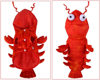Lobster Dog Costume for Halloween and Themed Parties - Comfortable Fit, Sizes S to 4XL, Perfect Dog Outfit 6