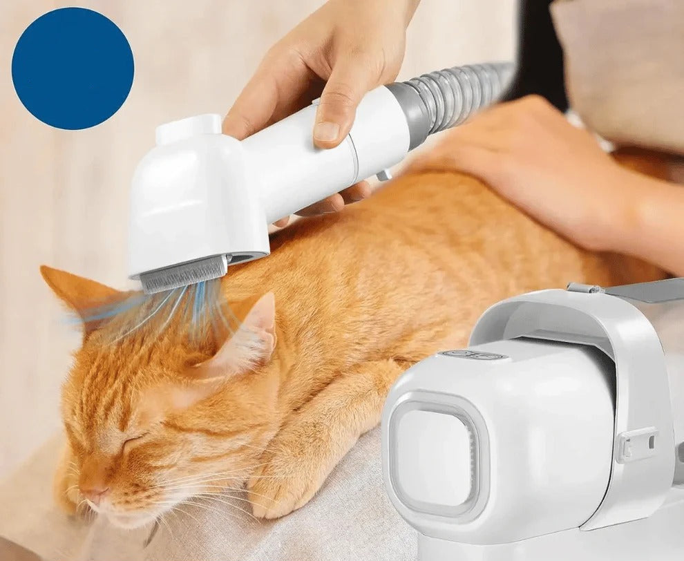 Low-Noise Dog Grooming Vacuum with Clippers and Brush Kit – 77.7oz Capacity 2