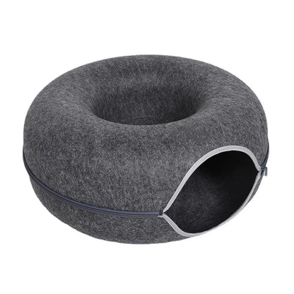 Luxury Cat Bed for Two with Interactive Tunnel – Plush and Durable Design for Cozy Playtime 5