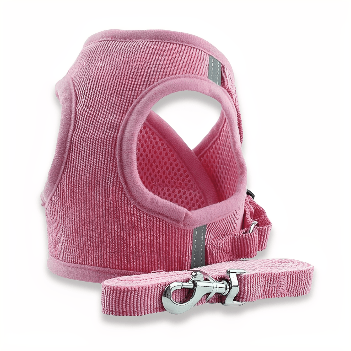 Luxury Velvet Dog Harness – Breathable Reflective Step-in Design for Stylish Comfort, Soft Fabric, Available in Multiple Sizes 6