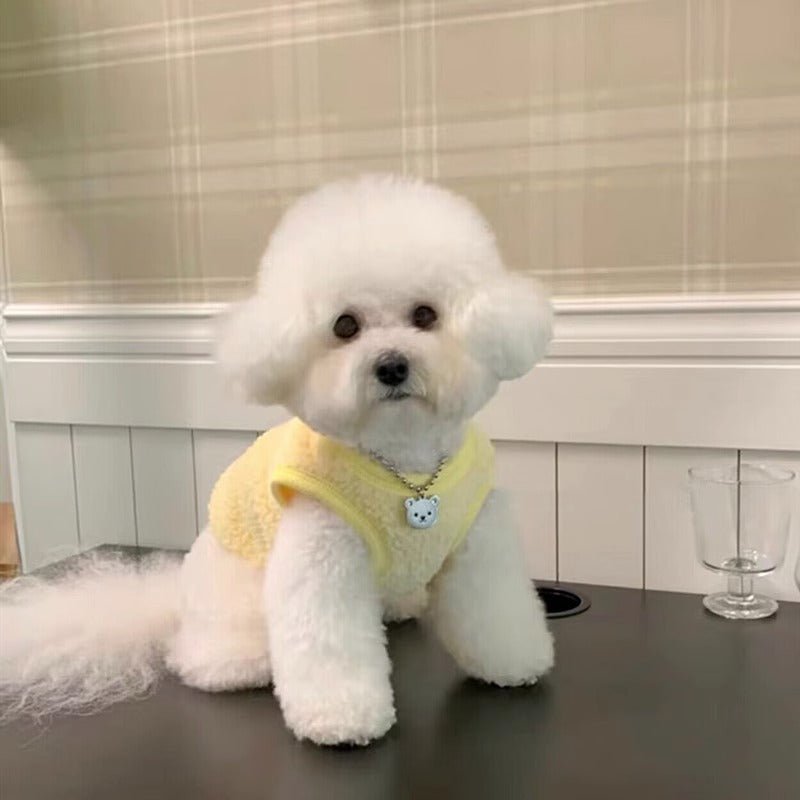 Macaron-Colored Sunflower Vest for Small to Medium Pets – Comfortable and Stylish 4