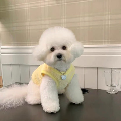 Macaron-Colored Sunflower Vest for Small to Medium Pets – Comfortable and Stylish 4