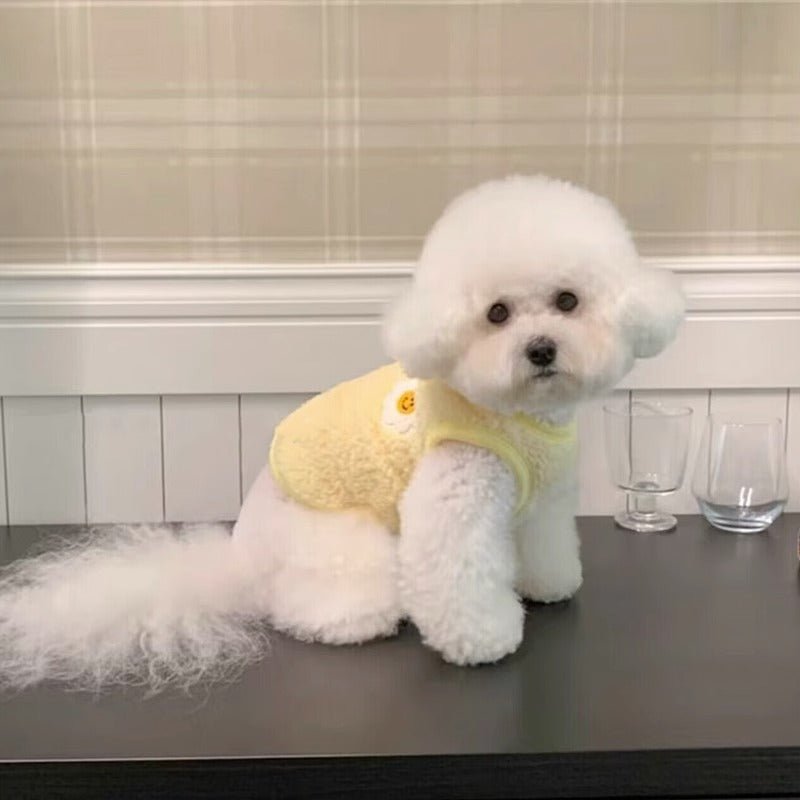 Macaron-Colored Sunflower Vest for Small to Medium Pets – Comfortable and Stylish 6