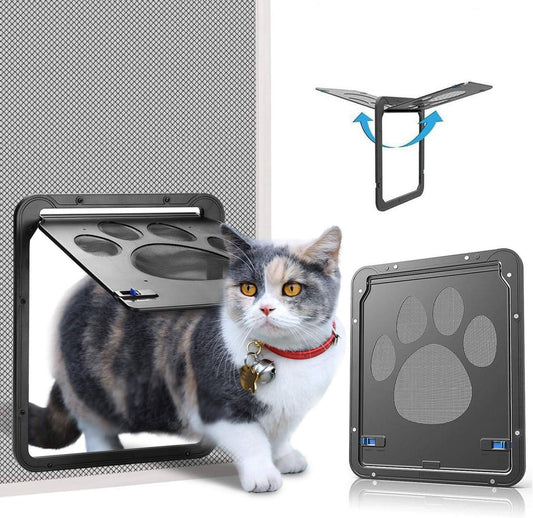 Magnetic Pet Screen Door for Dogs and Cats – Weather Resistant, Easy Installation 0