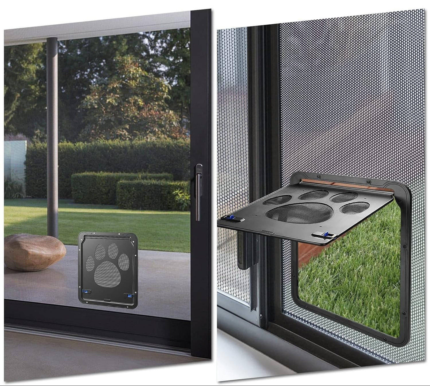 Magnetic Pet Screen Door for Dogs and Cats – Weather Resistant, Easy Installation 1