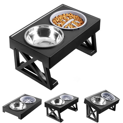 MealMate | Raised Dog Bowl with Mat 3