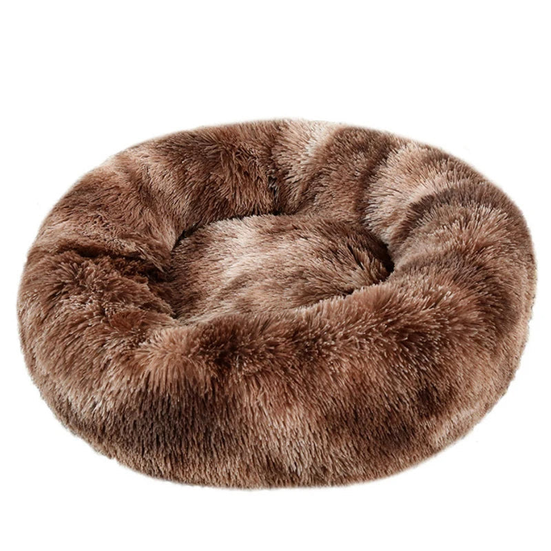 Milo Round Plush Dog Bed – Cozy Retreat for All Pets with Supportive Design 10