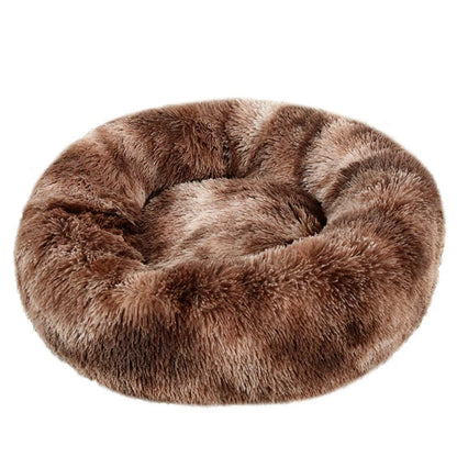 Milo Round Plush Dog Bed – Cozy Retreat for All Pets with Supportive Design 10