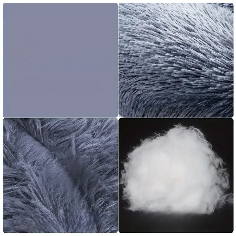 Milo Round Plush Dog Bed – Cozy Retreat for All Pets with Supportive Design 3