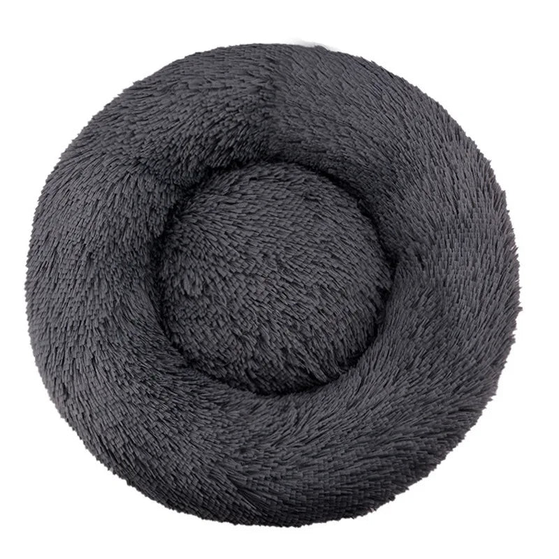 Milo Round Plush Dog Bed – Cozy Retreat for All Pets with Supportive Design 7