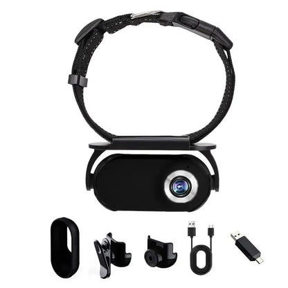 Mini Cat Collar Camera with 120° HD Wide Angle Lens, Full HD 1080P Video, 4K Photo, Real-Time Viewing for Cats and Small Dogs 9