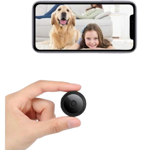 Mini Wireless Security Camera with 1080P HD Video, Night Vision, and Motion Detection – Compact CCTV Surveillance Solution 0