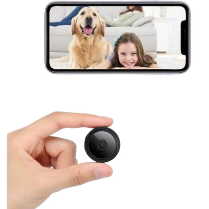 Mini Wireless Security Camera with 1080P HD Video, Night Vision, and Motion Detection – Compact CCTV Surveillance Solution 0
