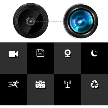 Mini Wireless Security Camera with 1080P HD Video, Night Vision, and Motion Detection – Compact CCTV Surveillance Solution 3