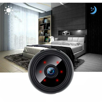 Mini Wireless Security Camera with 1080P HD Video, Night Vision, and Motion Detection – Compact CCTV Surveillance Solution 4