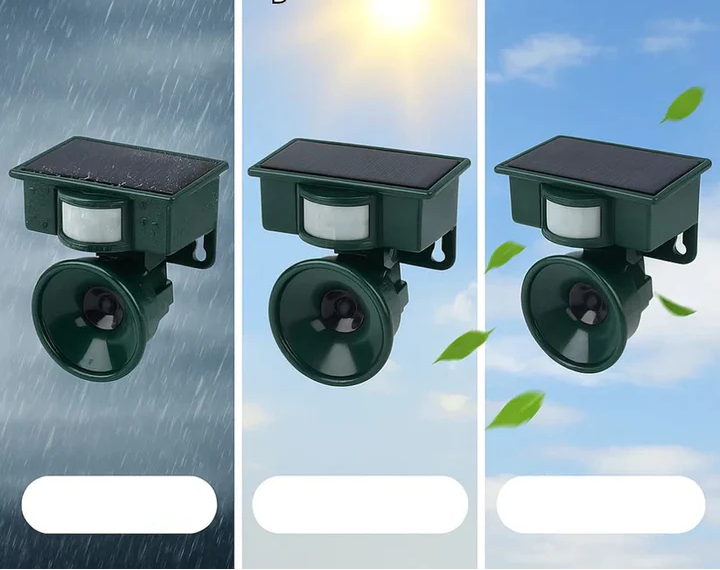 Motion Sensor Bird Deterrent with Adjustable Sound and Sensitivity – Effective Pigeon Repellent for Gardens and Outdoor Spaces 2