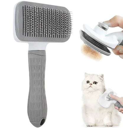 Multifunctional Dog Grooming Brush – Deshedding, Detangling, and Massaging Tool for Shiny Coats, Suitable for Dogs and Cats 8
