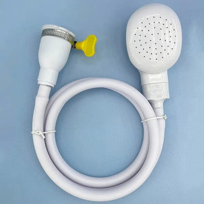 Multifunctional Dog Shower Head with Flexible Hose – Easy Tap Connection for Indoor and Outdoor Pet Bathing 2