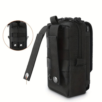 Multifunctional Waterproof Dog Walking Bag with Velcro Attachment – Durable Nylon for Poop Bags and Outdoor Essentials 5