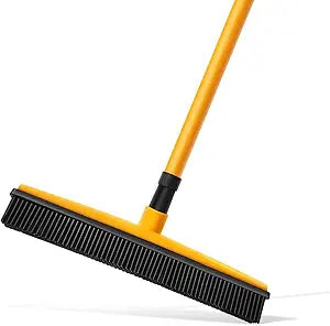 Natural Rubber Pet Hair Remover Tool for Effortless Cleaning on Carpets and Surfaces - Dog and Cat Hair Remover 0