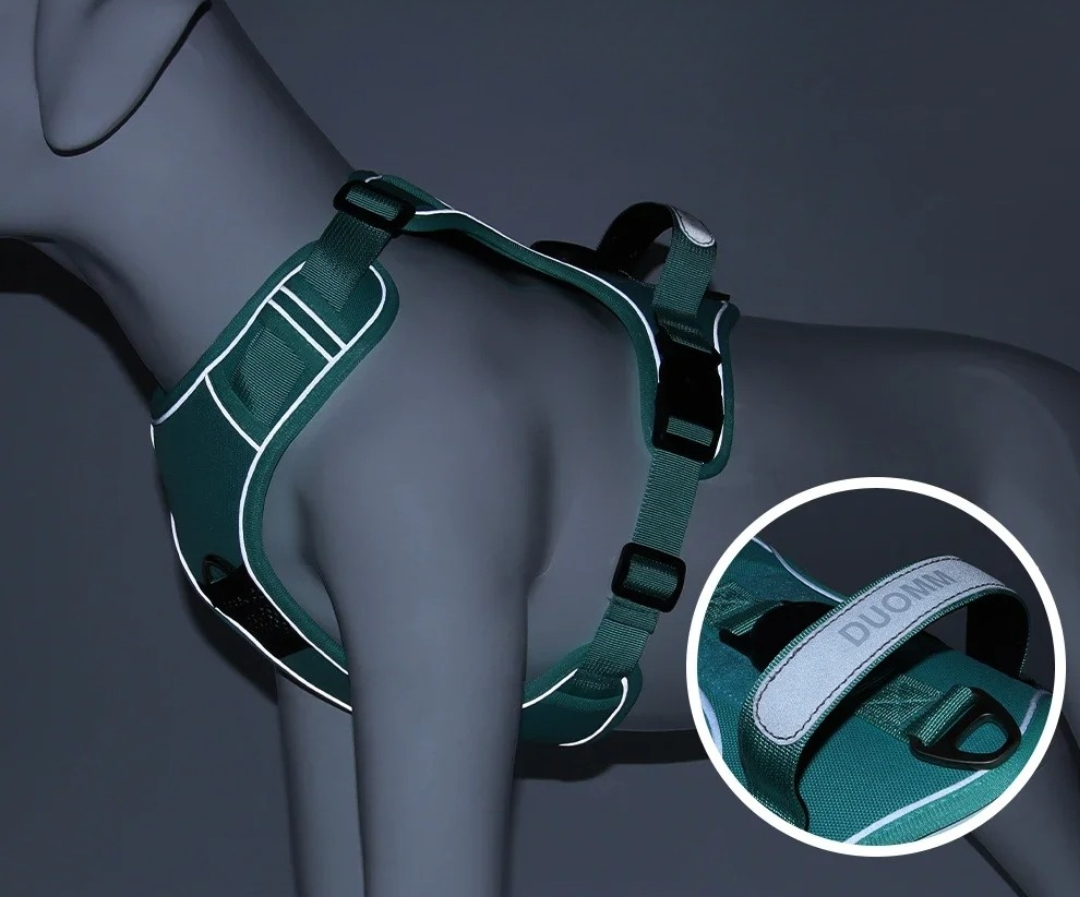 No Pull Reflective Dog Harness with Adjustable Fit – Comfortable and Safe for All Breeds 3