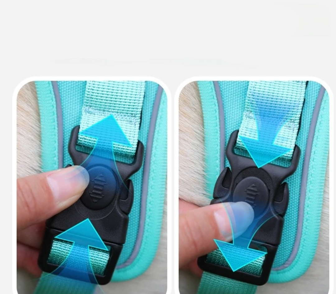 No Pull Reflective Dog Harness with Adjustable Fit – Comfortable and Safe for All Breeds 6