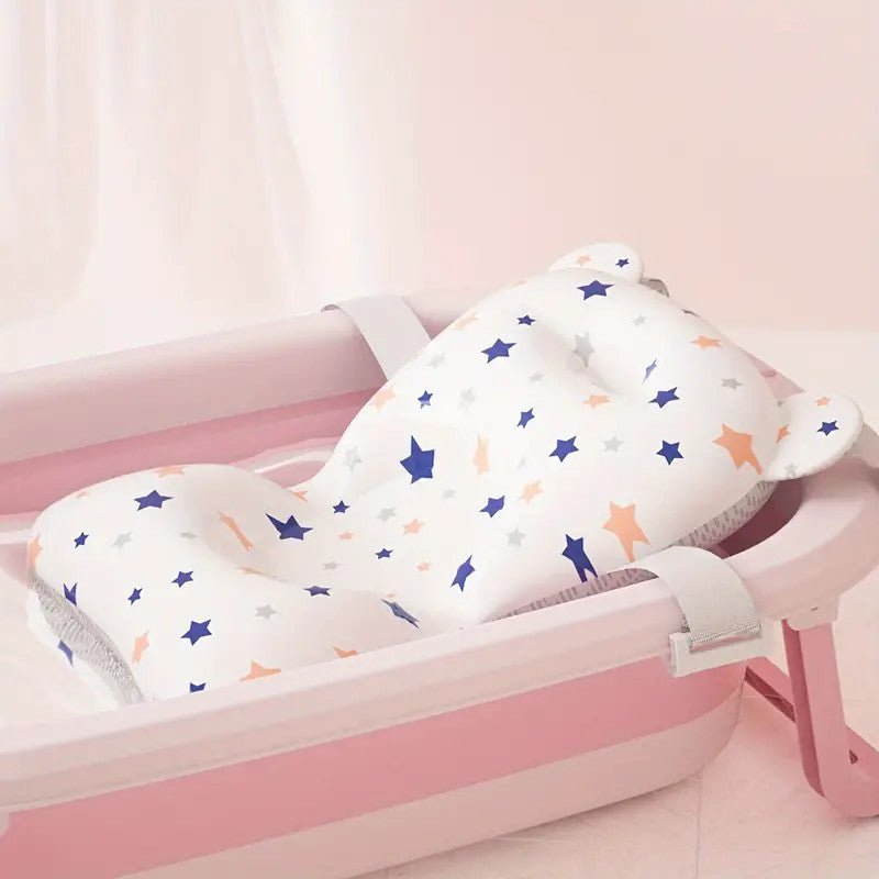 Non-Slip Bath Mat for Dogs – Bear-Shaped Design with 4 Buckles for Safe and Comfortable Bathing – 25 x 15 Inches 2