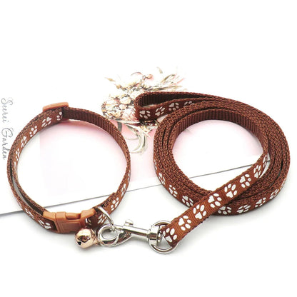 Nylon Dog Leash Set with Soft Grip – 120cm Length for Small and Medium Dogs in Multiple Colors 1