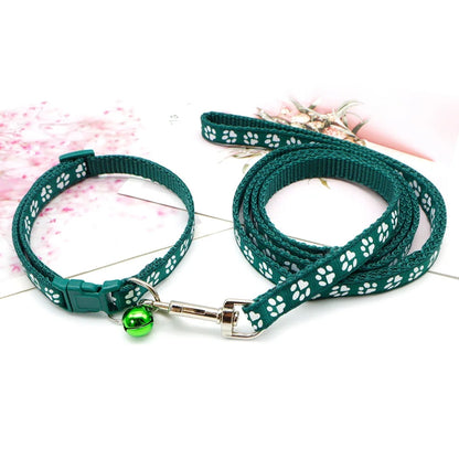 Nylon Dog Leash Set with Soft Grip – 120cm Length for Small and Medium Dogs in Multiple Colors 10