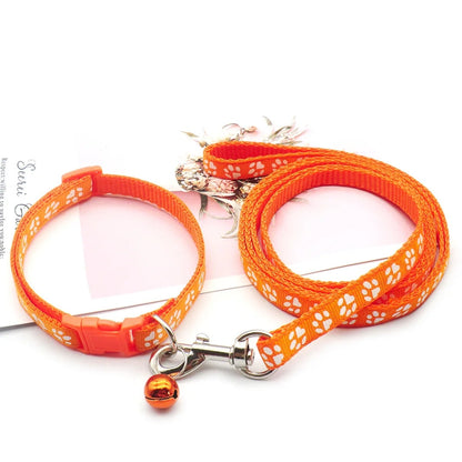 Nylon Dog Leash Set with Soft Grip – 120cm Length for Small and Medium Dogs in Multiple Colors 11