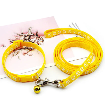 Nylon Dog Leash Set with Soft Grip – 120cm Length for Small and Medium Dogs in Multiple Colors 12