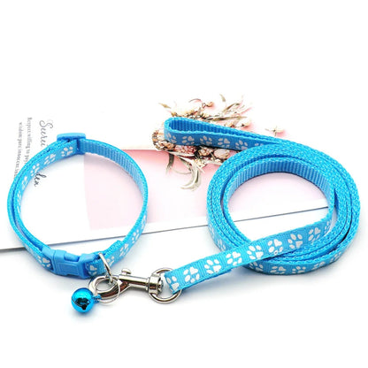 Nylon Dog Leash Set with Soft Grip – 120cm Length for Small and Medium Dogs in Multiple Colors 3