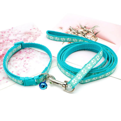 Nylon Dog Leash Set with Soft Grip – 120cm Length for Small and Medium Dogs in Multiple Colors 4