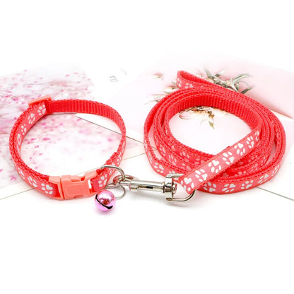 Nylon Dog Leash Set with Soft Grip – 120cm Length for Small and Medium Dogs in Multiple Colors 5
