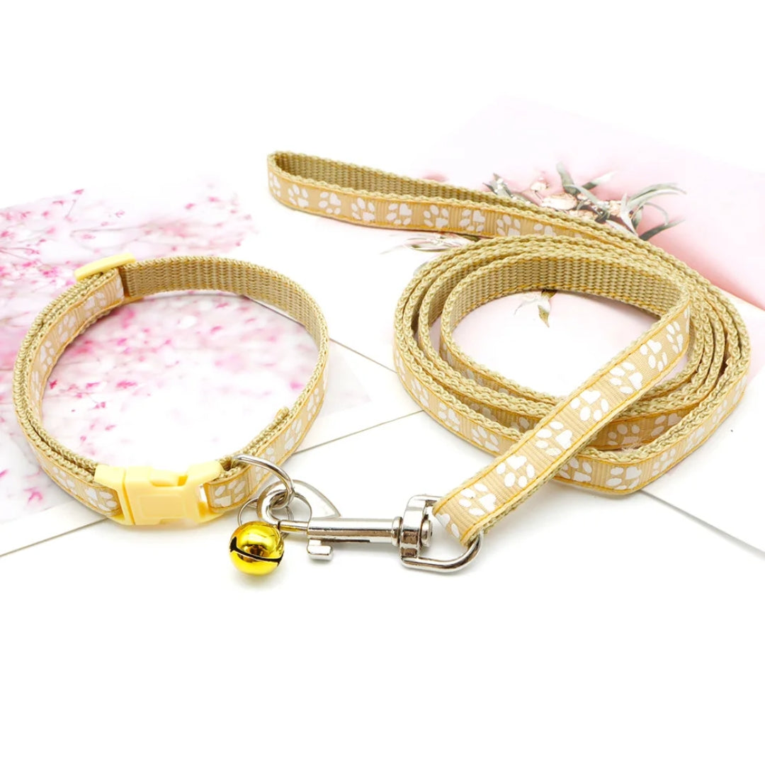 Nylon Dog Leash Set with Soft Grip – 120cm Length for Small and Medium Dogs in Multiple Colors 6