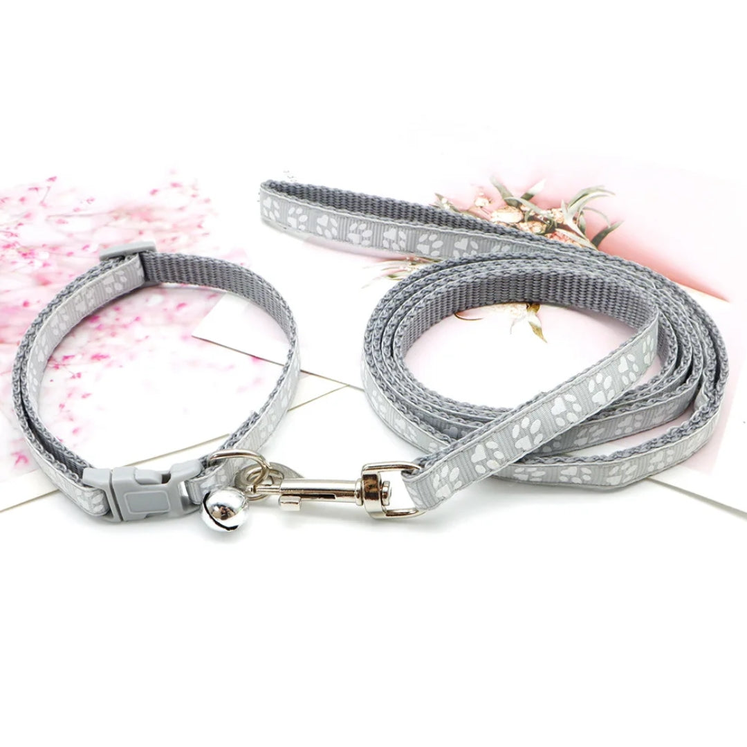 Nylon Dog Leash Set with Soft Grip – 120cm Length for Small and Medium Dogs in Multiple Colors 8