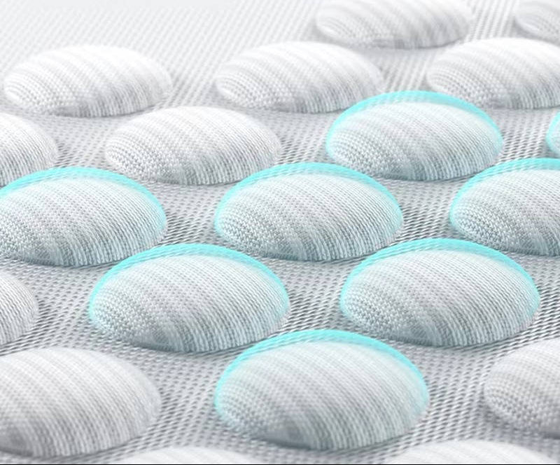 Orthopedic Cooling Dog Bed with Breathable Structure and Supportive Neck Pillow 1