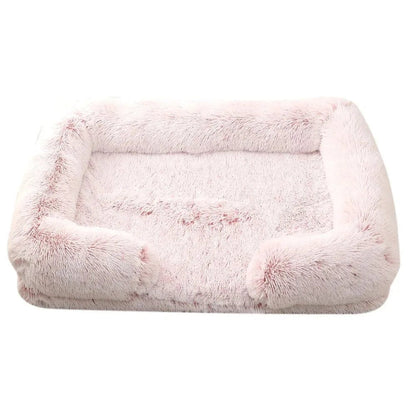 Orthopedic Dog and Cat Bed with Washable Cover – Plush Supportive Foam and Raised Edges for Joint Relief 10