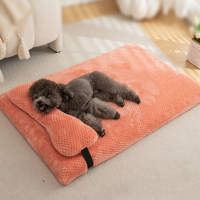 Orthopedic Dog and Cat Cushion – Plush Supportive Sleeping Bed for Pets 1