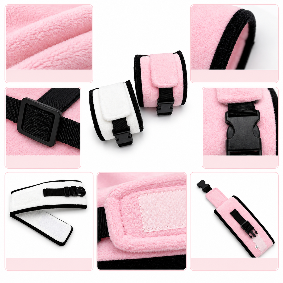 Soft Cat Recovery Collar with Adjustable Fleece Padding