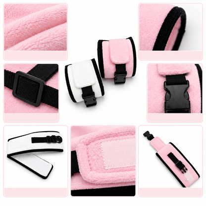 Soft Cat Recovery Collar with Adjustable Fleece Padding