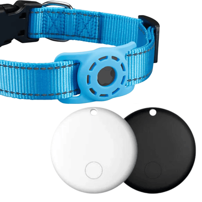 PawFind Bluetooth Smart Tracker with Reflective Collar for Pets – Lightweight and Durable 1